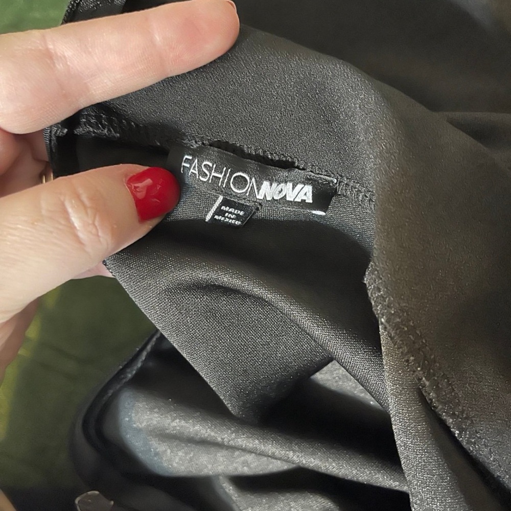 Fashion Nova Oriental Inspired Dress Size Sm/Med - Picture 5 of 6